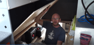 how to build a campervan bed